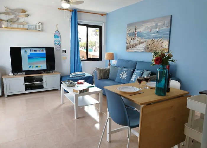 Casa Del Mar Air-conditioned With Swimming Pools - Playa Appartement Corralejo